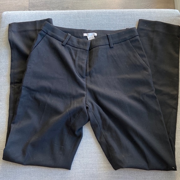 Straight cut black H&M pants in size 4. - Picture 1 of 3